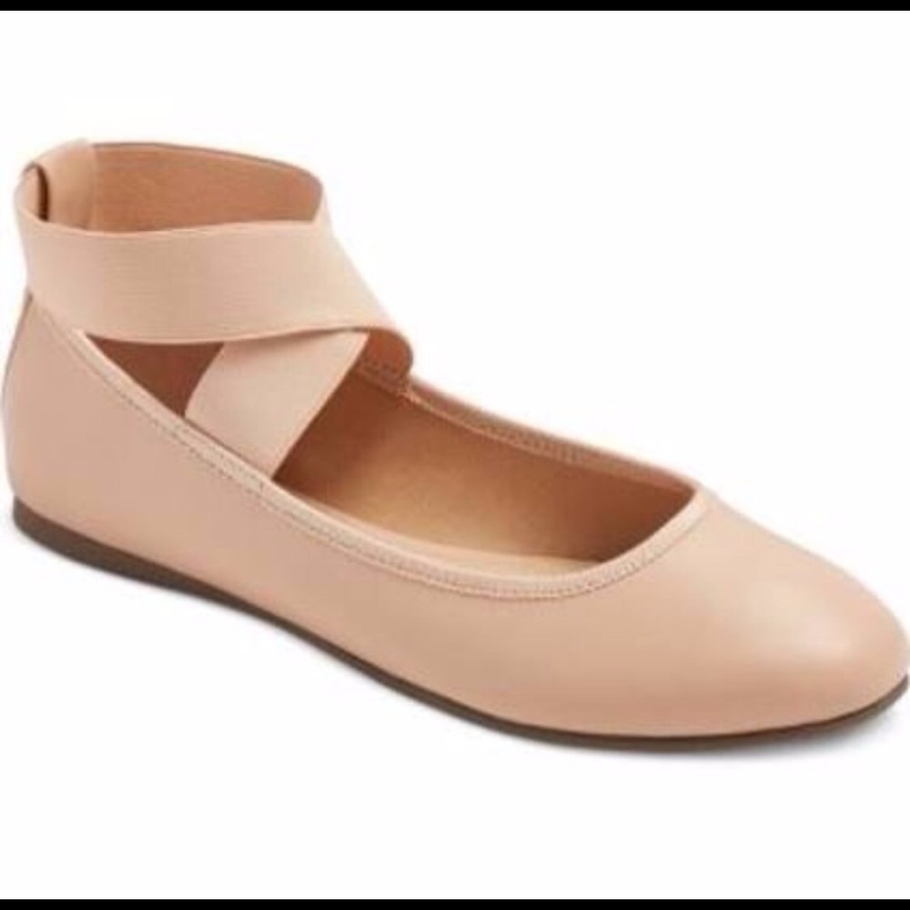 Mossimo Jane ankle strap flats size 11 NIB